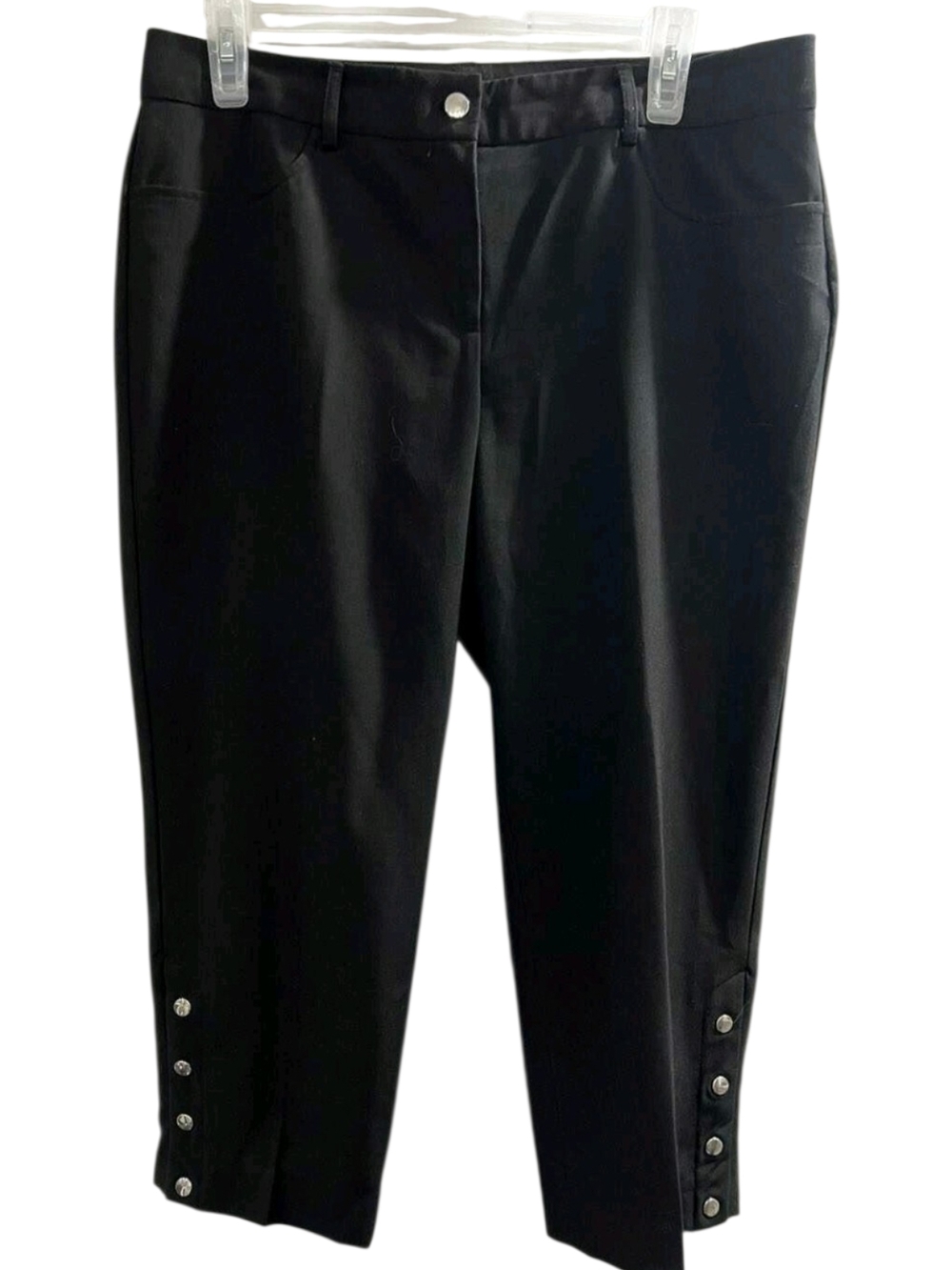 Zac & Rachel Black Capri Pants